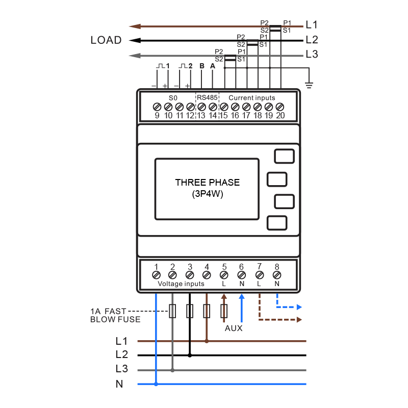 SMARTRAILX835-Wiring-Diagram-3P4W